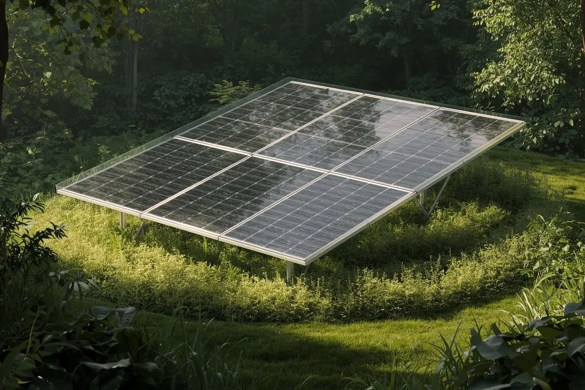 Projet d'installation solaire commerciale